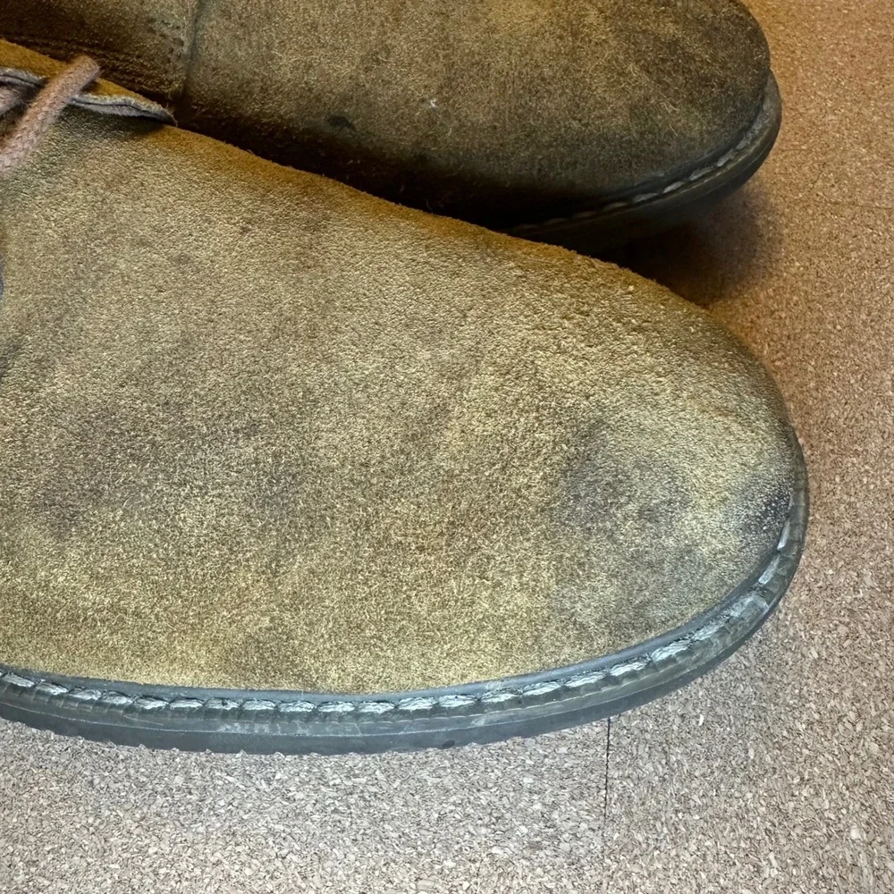 Timberland‎ Earthkeepers Anti-Fatigue Suede Oxfords Mens 12 Olive Green 9249B